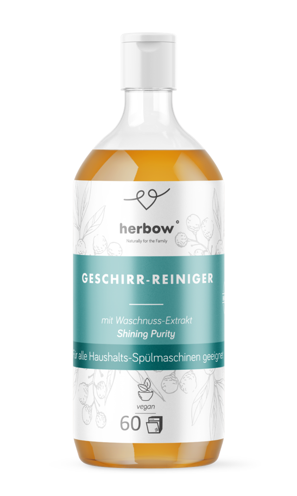 HERBOW - Geschirrspüler-Gel "Shining Purity" für 37 Spülgänge 750 ml
